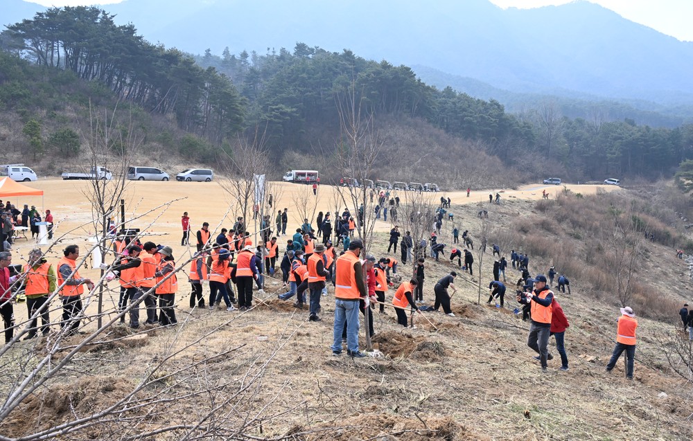 거창군, 제81회 식목일 나무심기 행사 개최