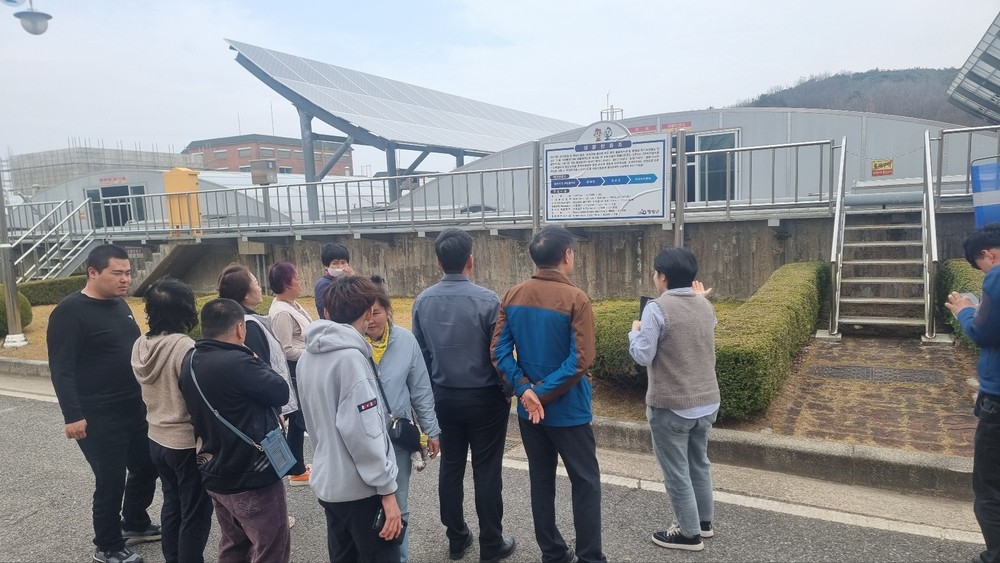 영광군, 발달장애인 대상 공공하수처리시설 견학 실시