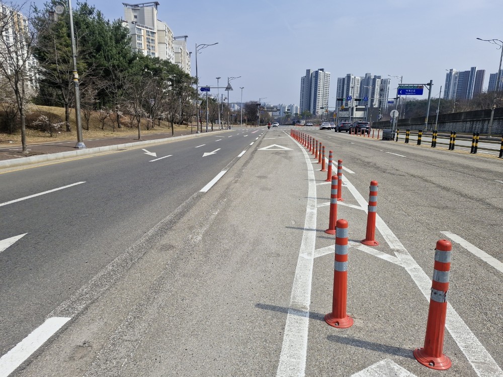 오산시, 세교6단지 진입램프 정비 완료…교통 흐름 개선
