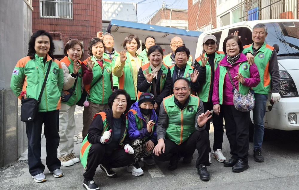 광명3동, 봄맞이 주민 합동 대청소