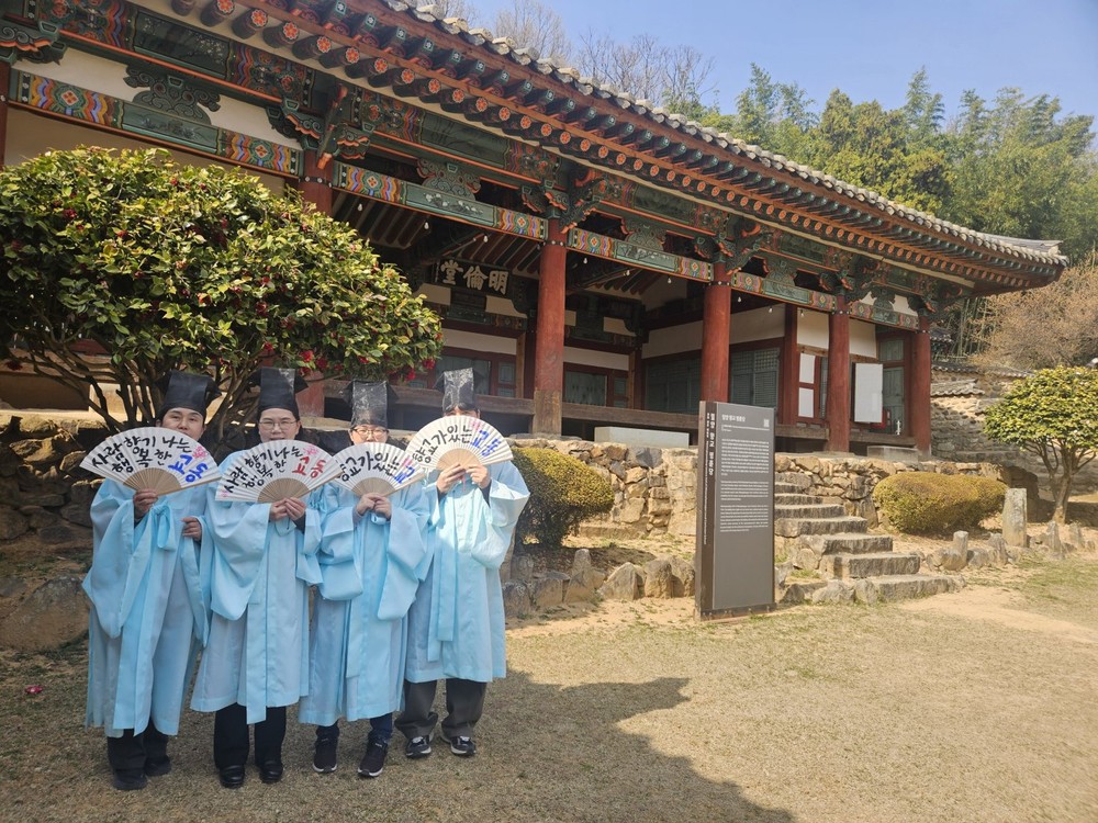 밀양시 교동, ‘대담한 데이트’로 향교 체험프로그램 현장 점검