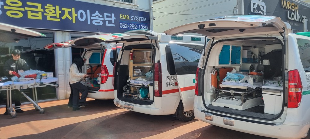 울산시, 구급차 운용상황 및 관리 실태 현장 점검