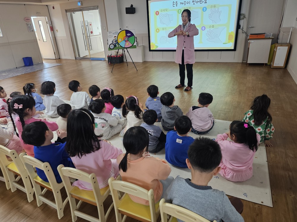 용인특례시, 미취학 아동 대상 건강생활 실천 교육 운영