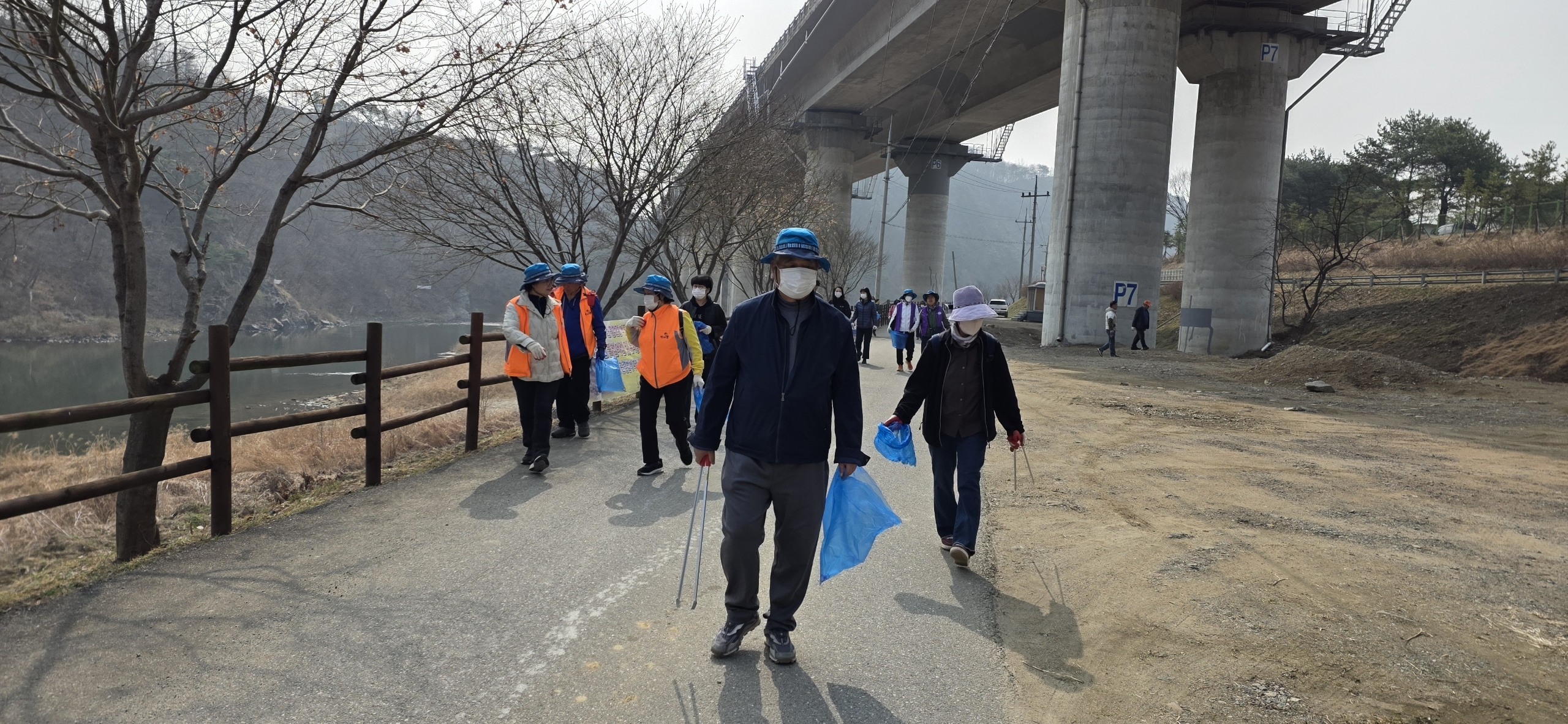 홍천군 북방면 건강 플러스 위원회, 『봄맞이 국토 대청결 운동』 실시