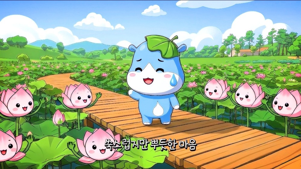 함안군, 환경마스코트 ‘하마니’를 활용한 홍보 애니메이션 출시