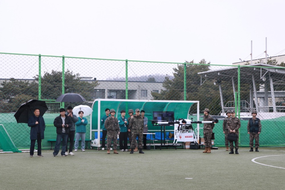 양주시, 한미 연합·합동의무지원훈련 ‘드론 혈액 이송’ 성공적 지원