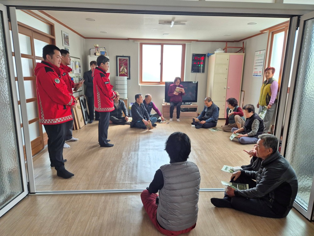 양산시 부시장, 산불예방 긴급 현장점검 실시