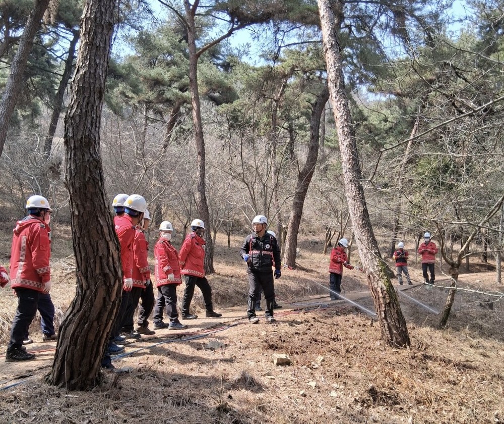 부안군, 산불 위기경보 ‘경계’ 격상 총력 대응 체제 돌입