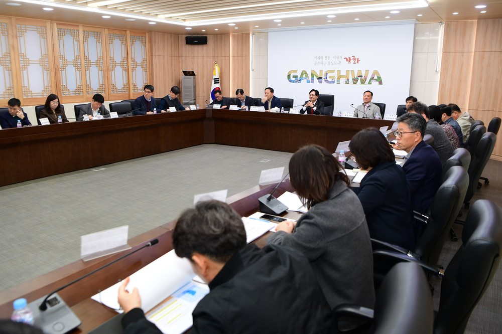 강화군, 해양환경 ․ 해양생태계 종합조사 연구용역 중간 점검