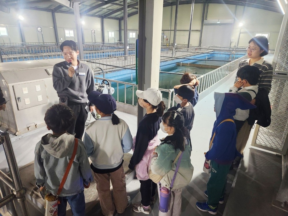 위림초등학교 학생 함양정수장 방문 수돗물 생산 전 과정 학습 완료