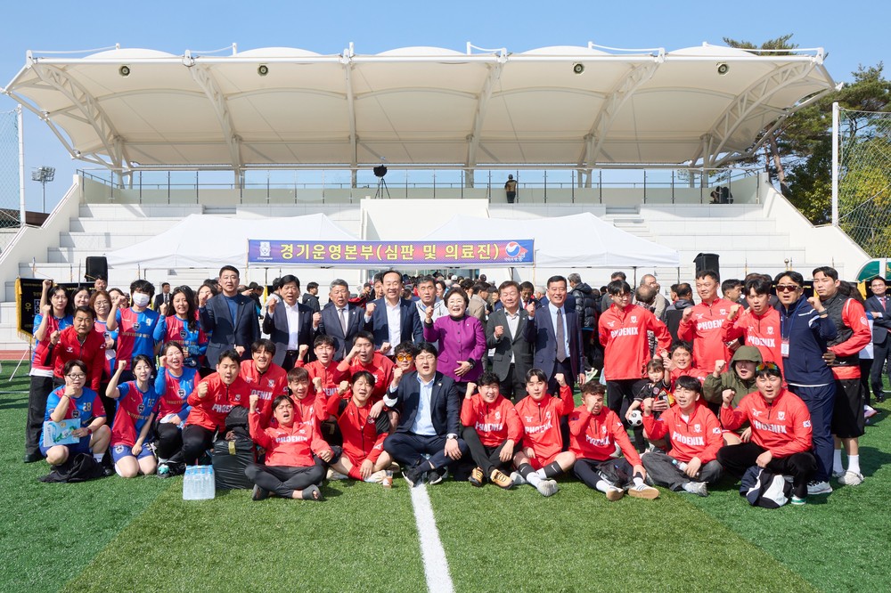 통영시, 제10회 경상남도축구협회장기 동호인 축구대회 성황리 개최