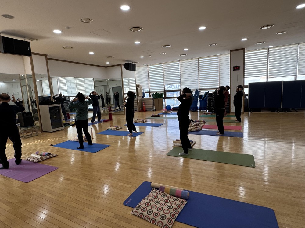 단양군보건의료원, ‘몸 펴기 생활운동’으로 주민 건강관리 효과