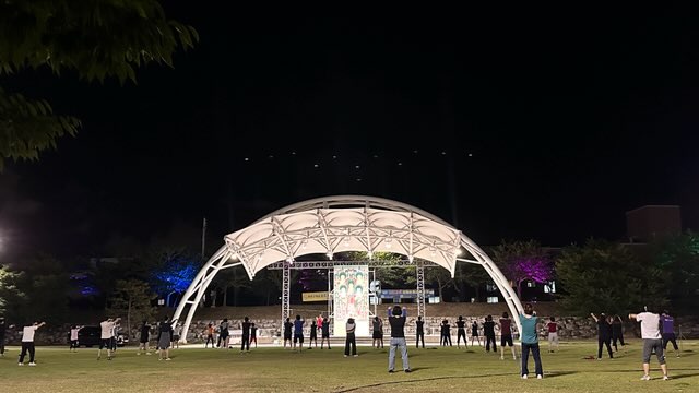 “퇴근 후 전천강변으로!” 동해시, ‘달빛운동교실’ 4월 개강