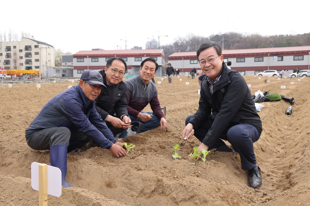 의왕시, ‘행복가꿈 주말농장’ 개장…도심 속 힐링 공간 제공