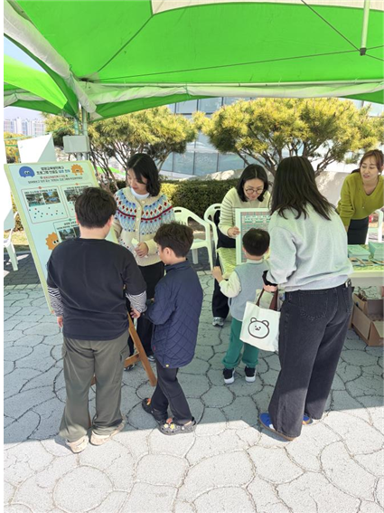 영광군 교육발전특구 홍보부스 운영