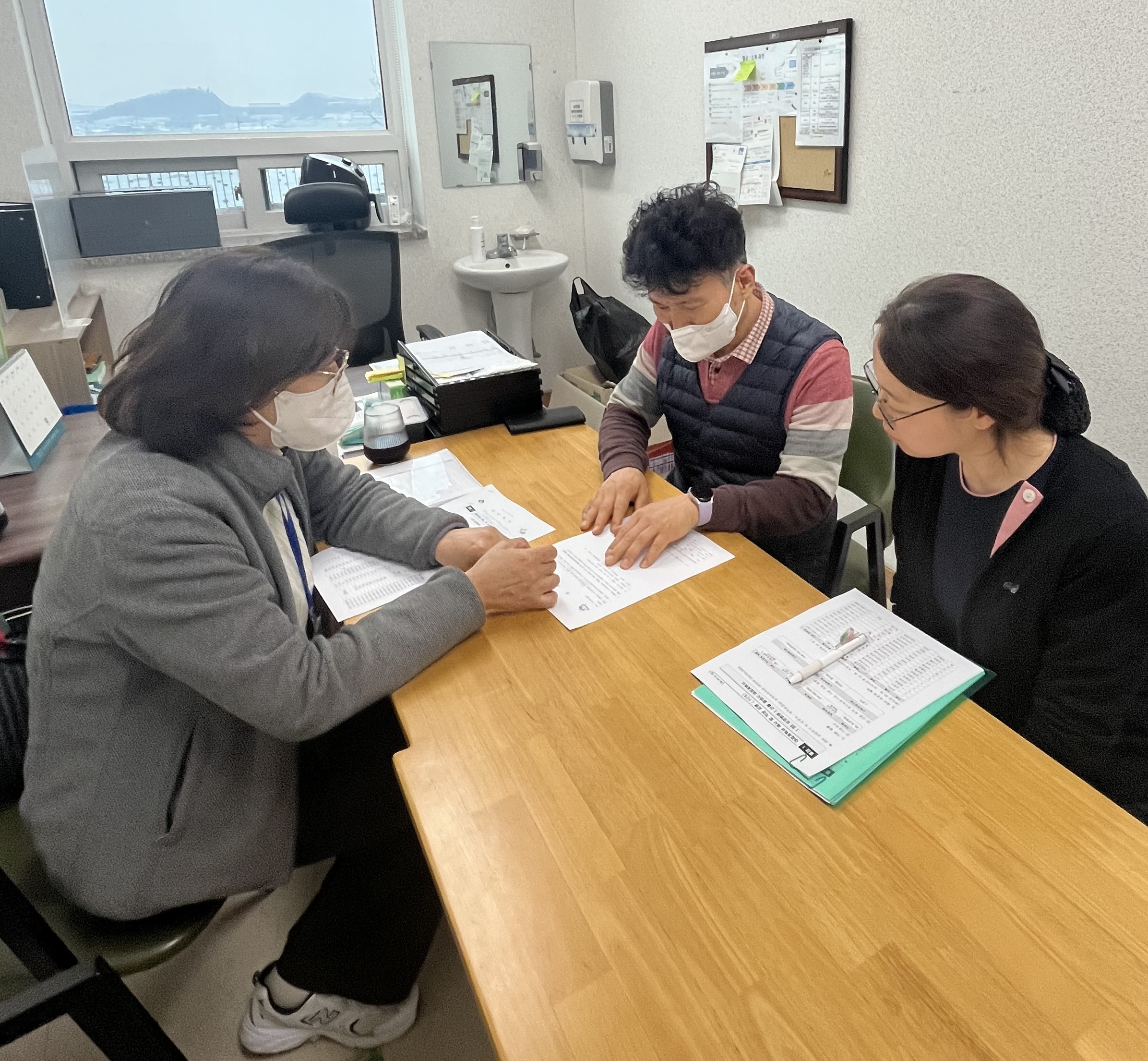 산림인접 요양병원 산불대비 화재예방 점검실시