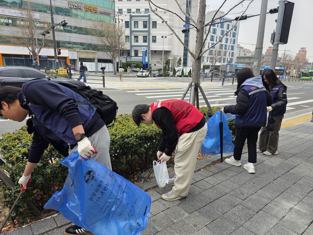 부산 사상구 주례2동, 전국소년(장애학생)체전 대비 환경정비 실시