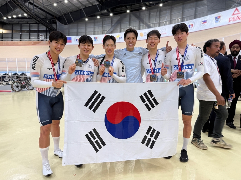 의정부시청 사이클팀 홍승민, ‘2026 트랙 아시아선수권대회’서 동메달 획득