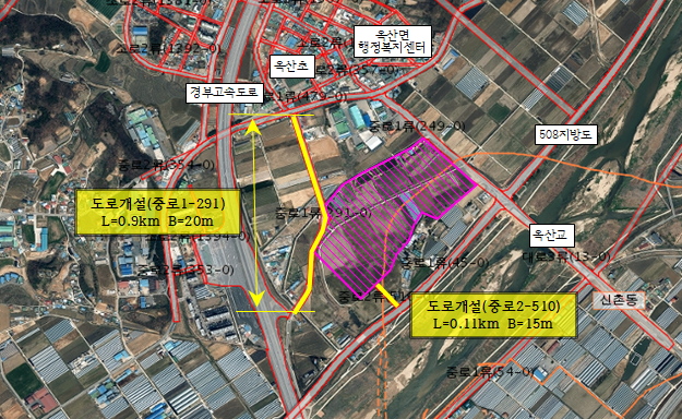 청주시, 농수산물 도매시장 진입도로 조성사업 상반기 착공