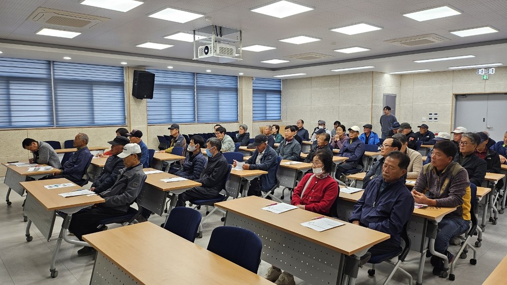 곡성군, 벼 깨씨무늬병 예방을 위한 농업인 교육 추진