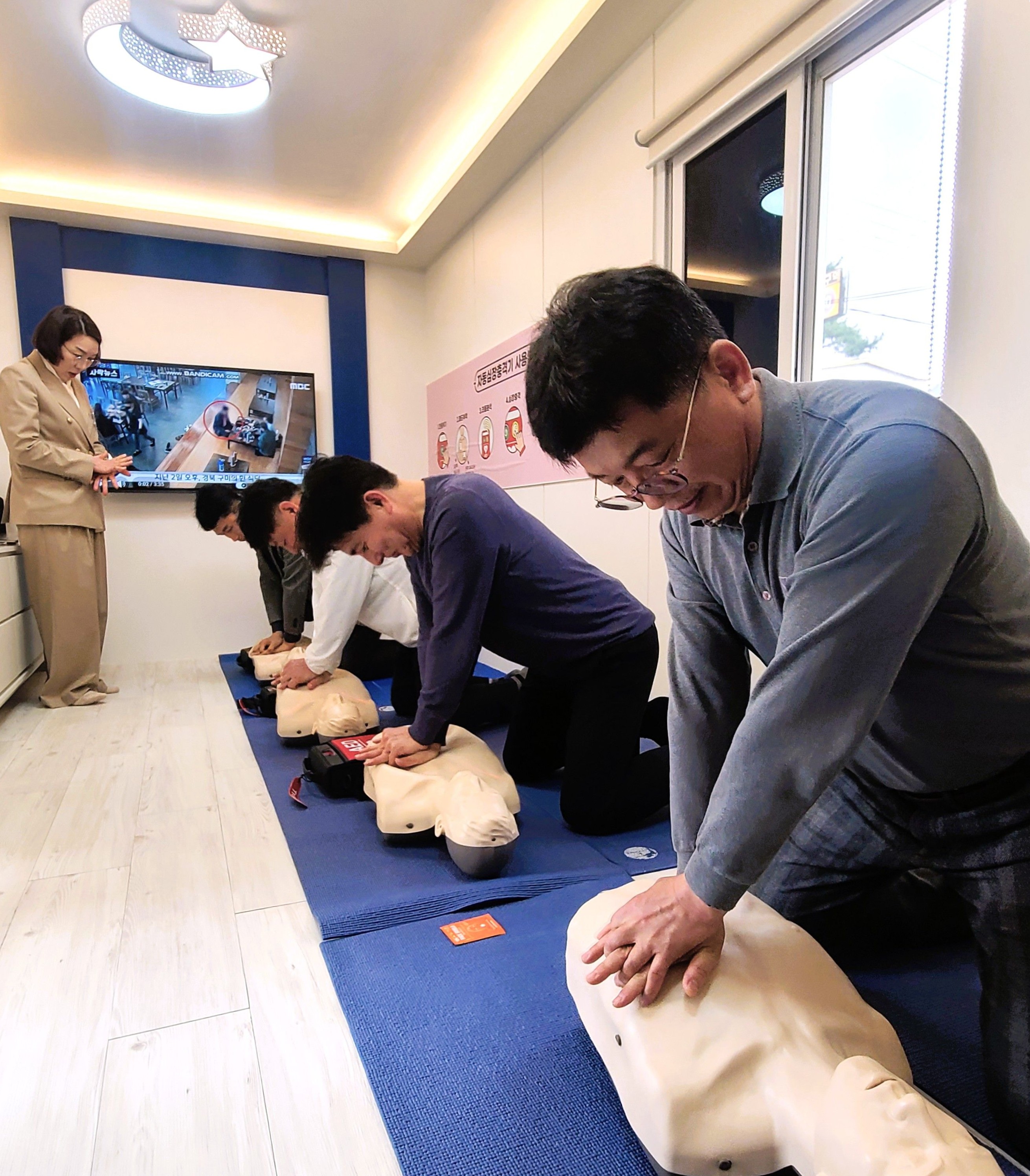 장성군 공직자 ‘생명 살리는 심폐소생술’ 배운다