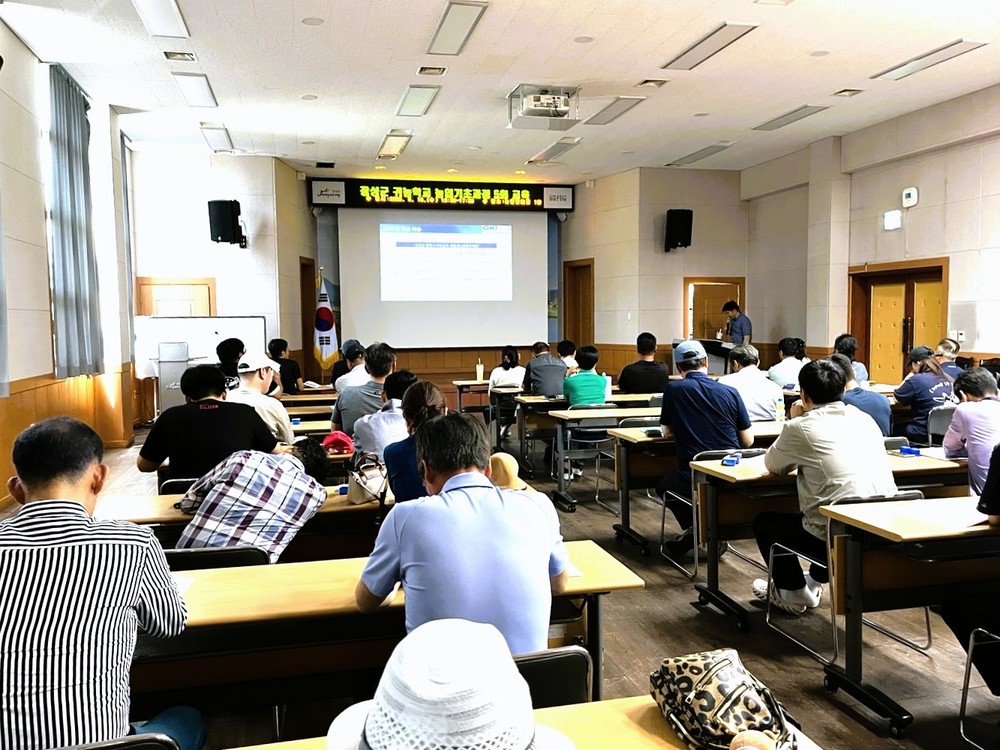 영농 기초과정, 장성군에서 배우세요