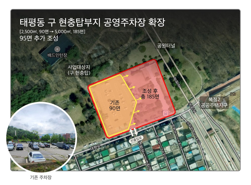 성남시, 태평동 구 현충탑부지 공영주차장 조성사업 기공식 개최
