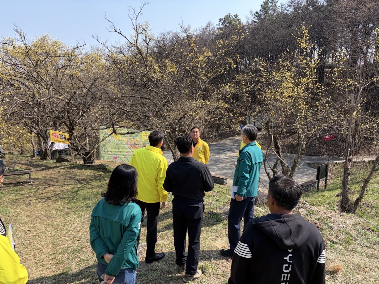 이천시, 제27회 백사산수유꽃축제장 합동 안전점검 실시