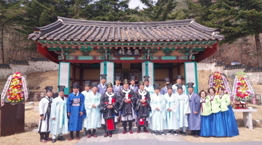 포충사 춘계제향 봉행
