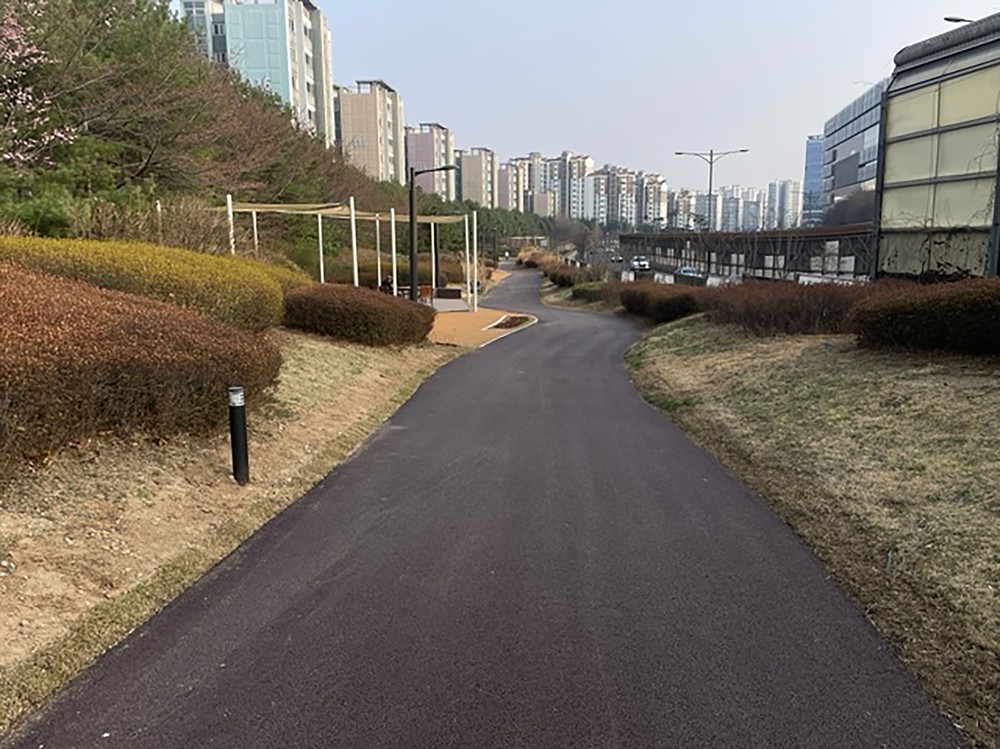 성남 판교지구 수도부지 산책로 2.7㎞ 구간 새 단장