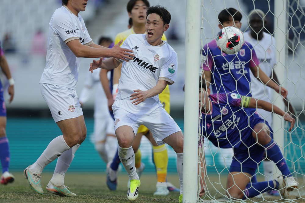 김해FC2008, 파주프런티어FC에 1대3으로 패배