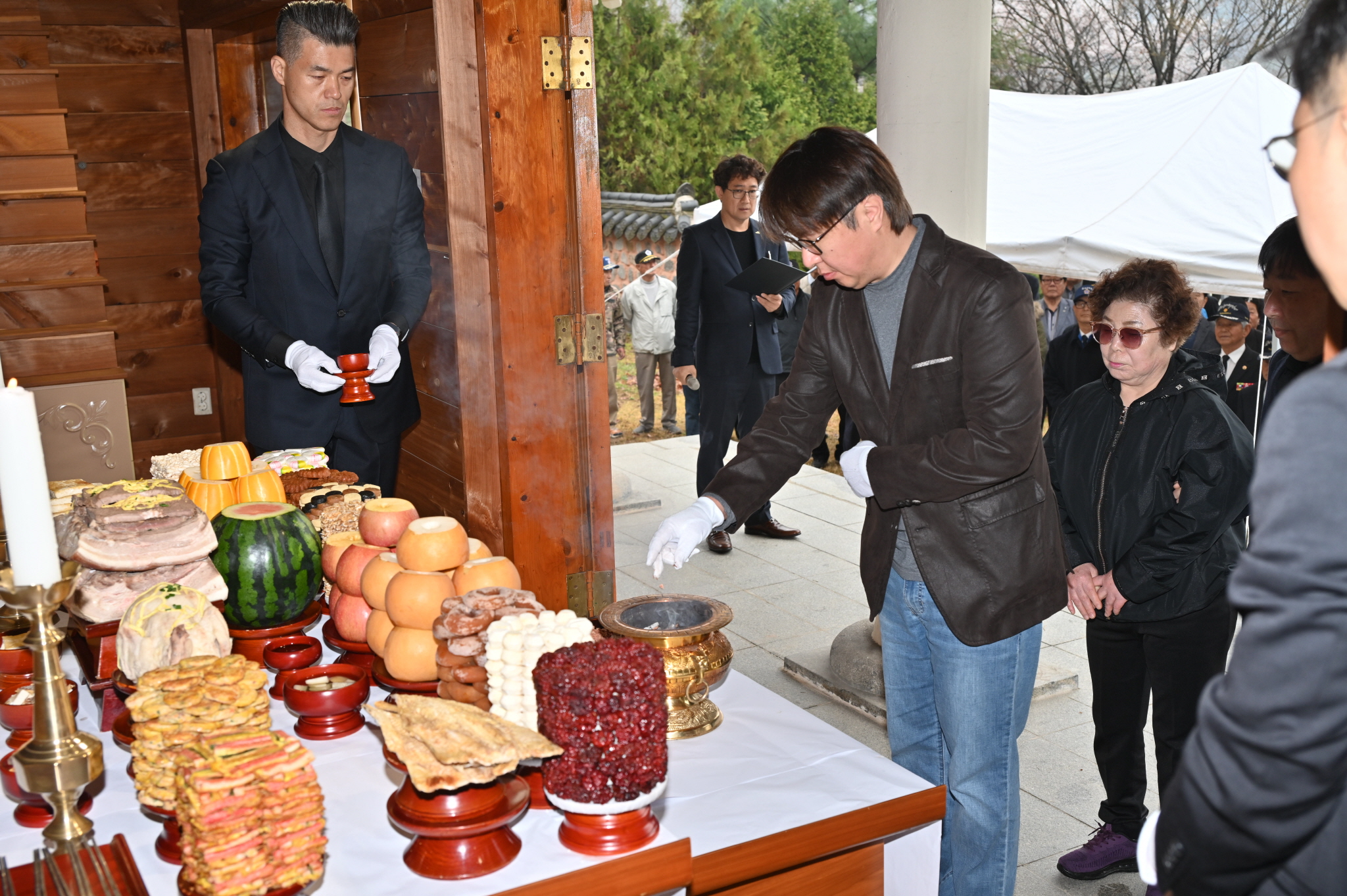 예산군, 한식 맞아 충령사 추모제례 진행