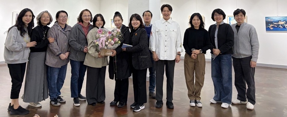 수원시 영통구 광교1동, 주민자치센터 프로그램 ‘수채화반 담빛회’ 두번째 작품 전시회 개최
