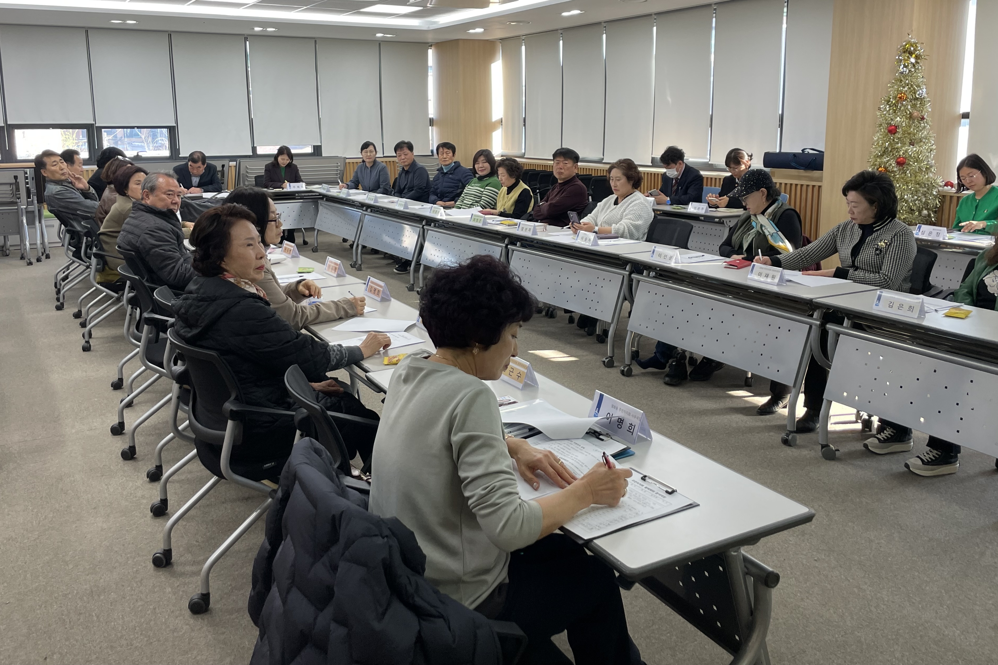 수원시 장안구 영화동 주민자치회, 4월 월례회의서 생활밀착형 마을사업 방향 공유
