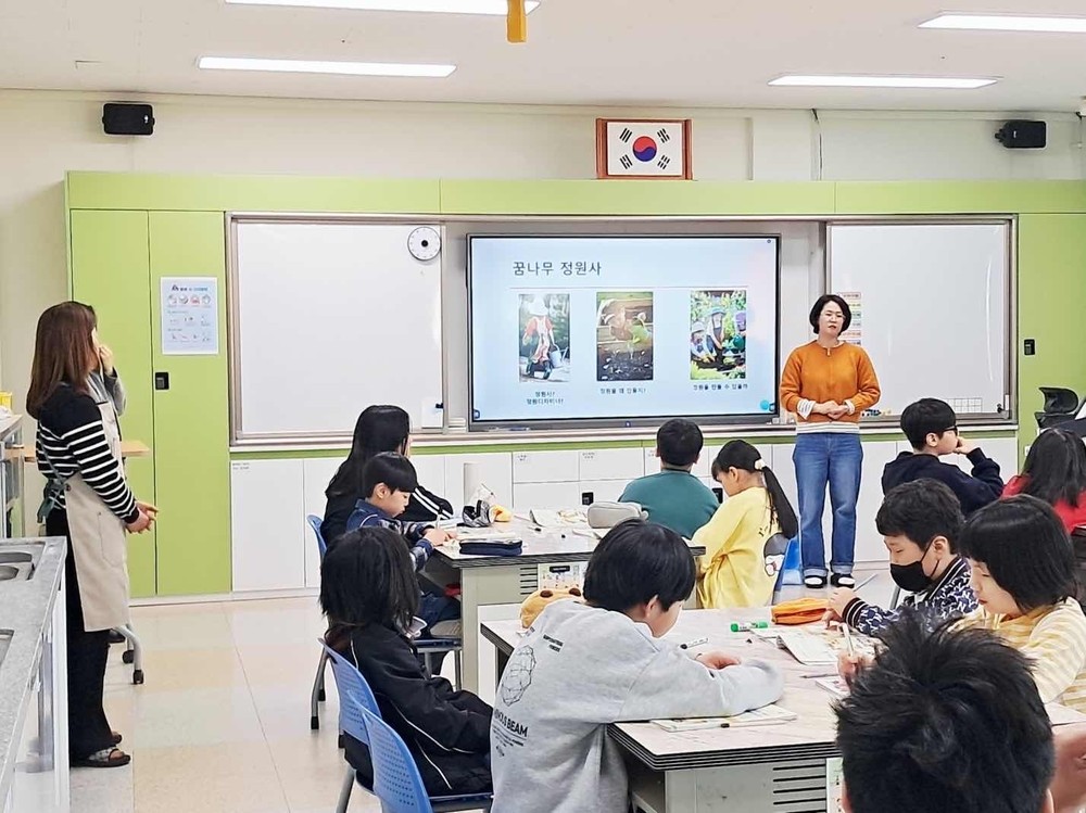 춘천시, 5개 초교 ‘봄내 꿈나무 정원사’ 교육 실시