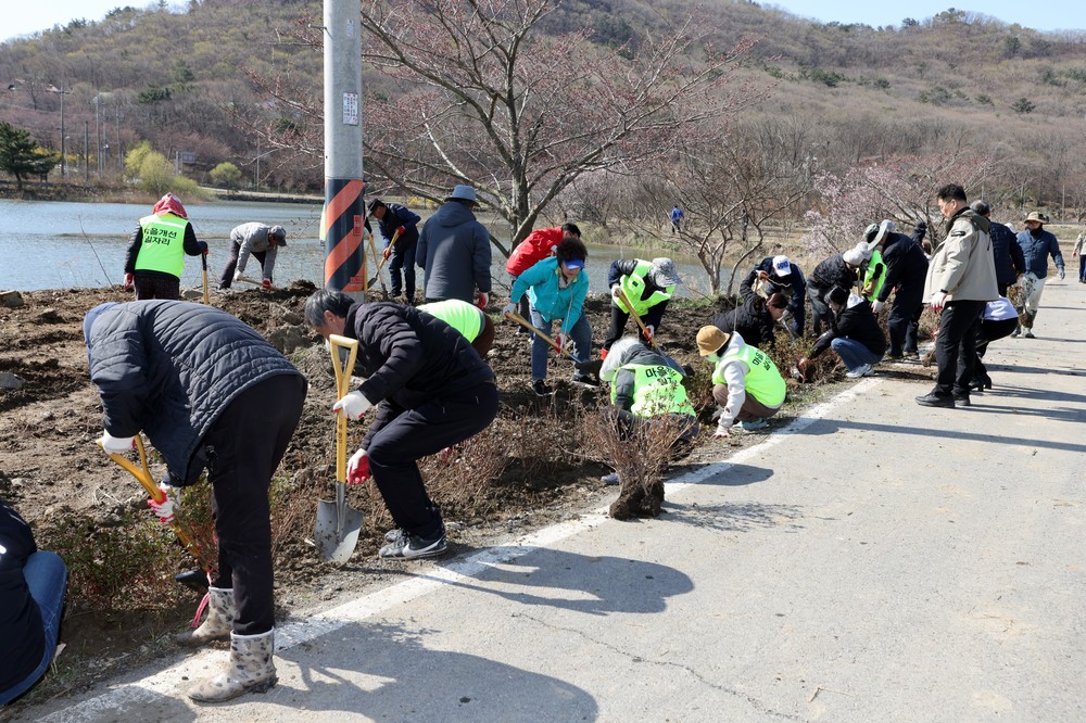 옹진군, 북도면에서 제81회 식목일 나무심기 행사 실시