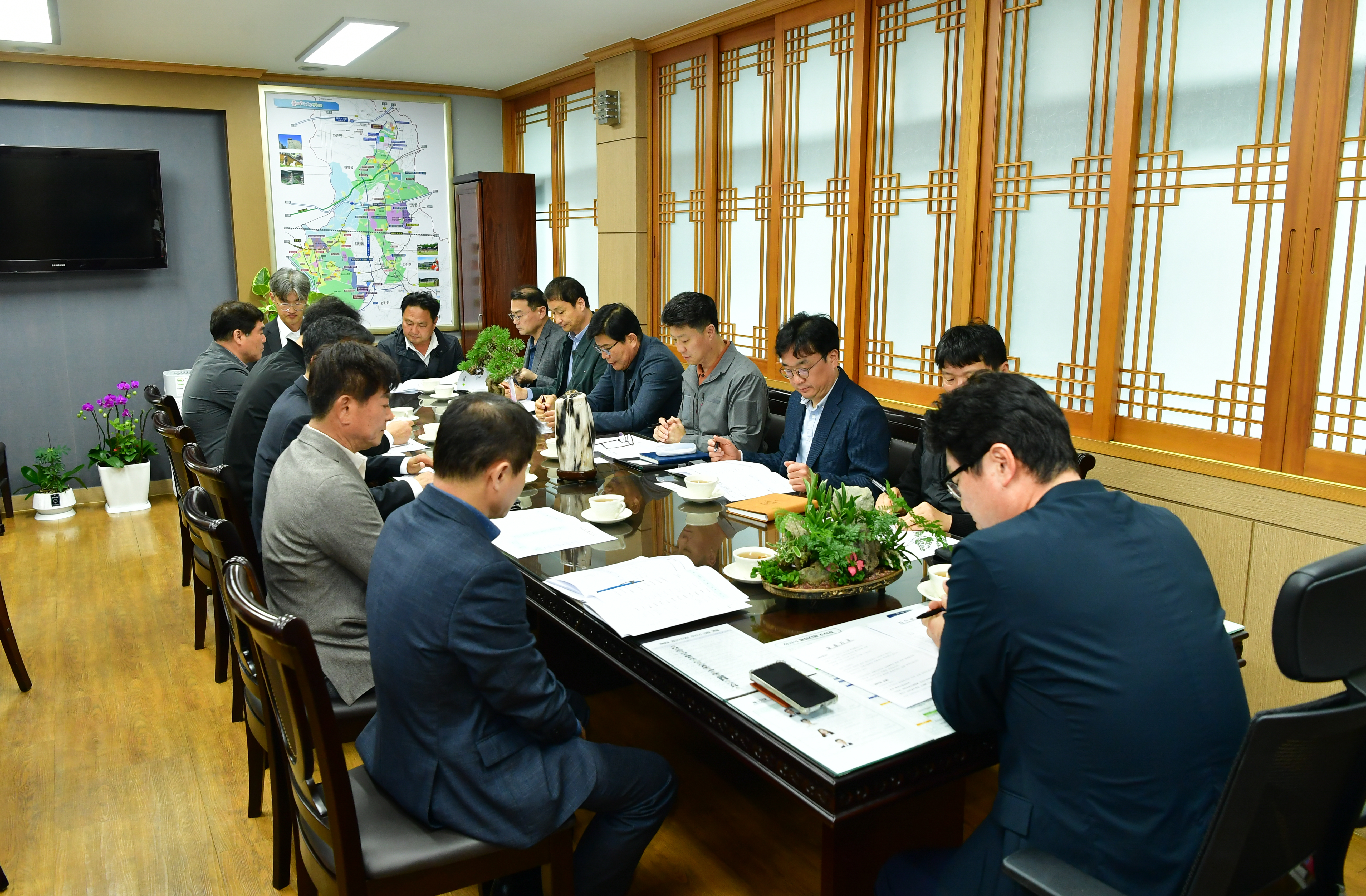경산시, 지역건설산업 활성화를 위한 간담회 개최