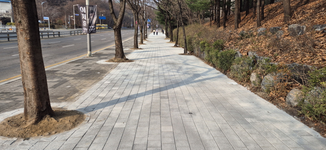 용인특례시 수지구, 신정마을 일원 노후 보도 재포장 완료