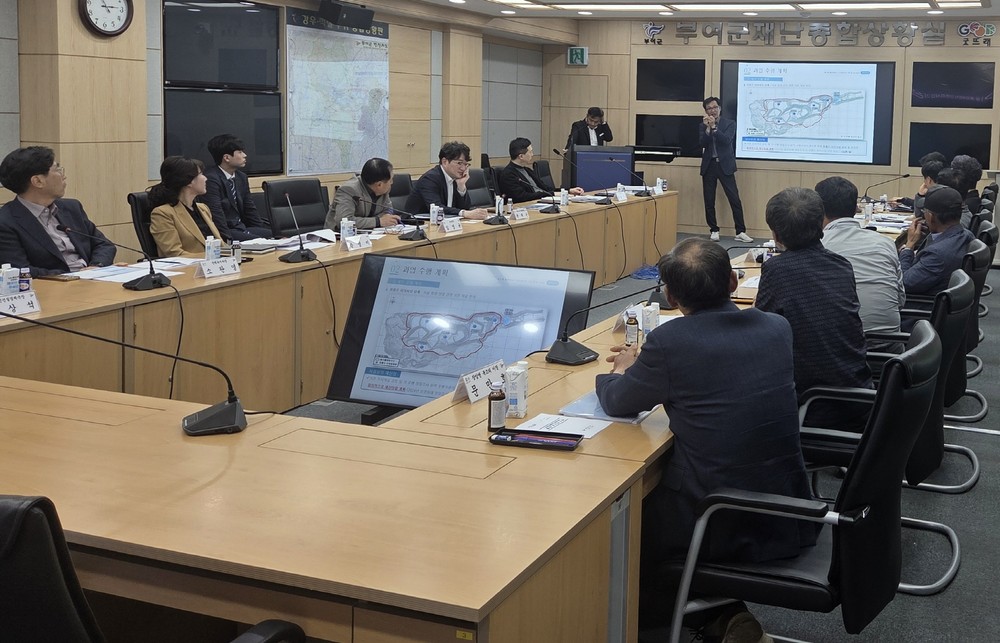 부여군, 구)세명기업사 폐기물 불법매립지 안정화사업 닻 올렸다.