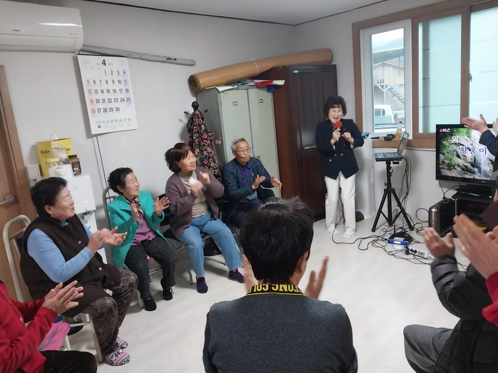 봉산면, 찾아가는 가요교실 개최!