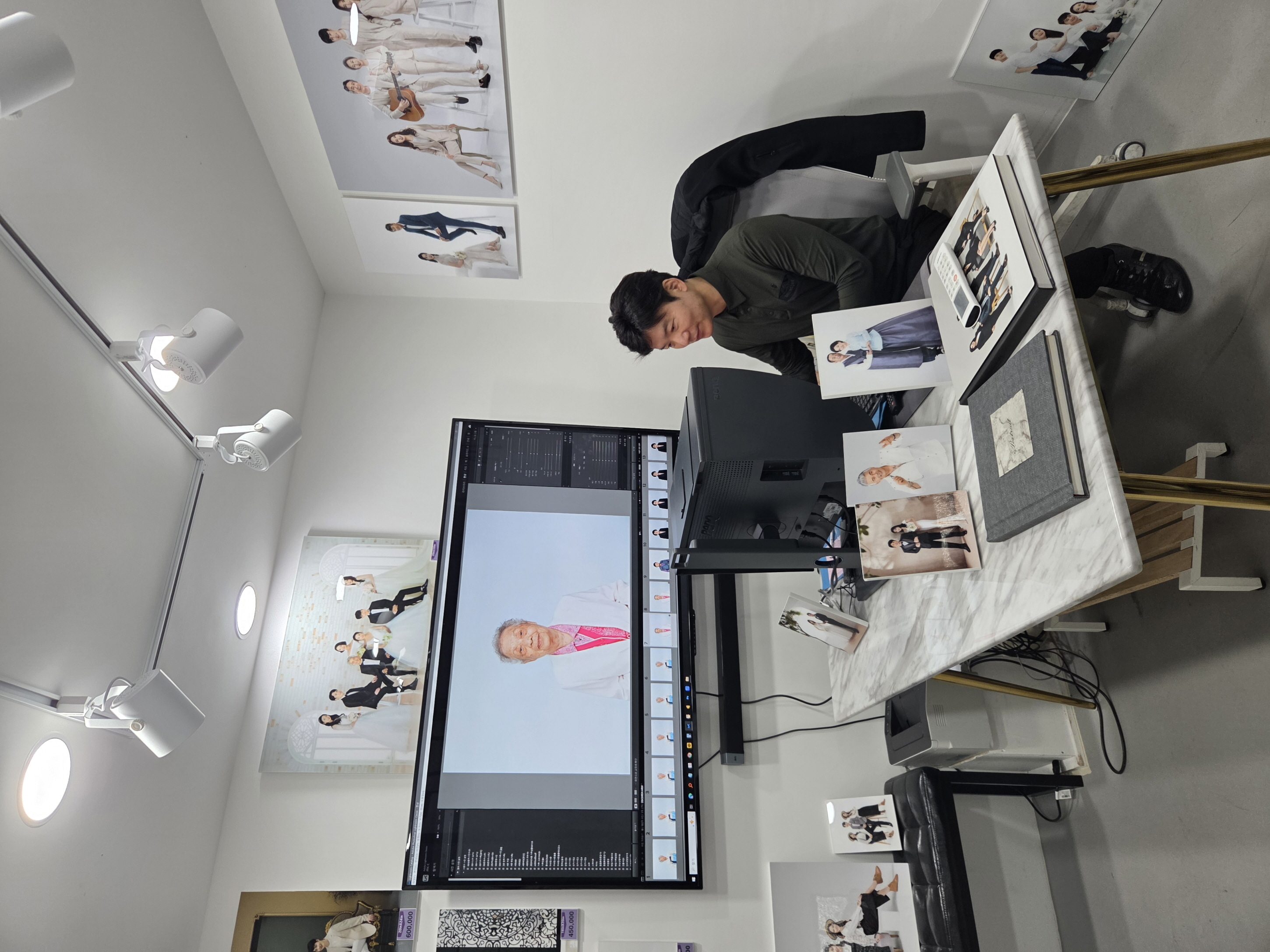 구리시노인상담센터-엘가스튜디오 협력, 장수 사진 촬영 시작
