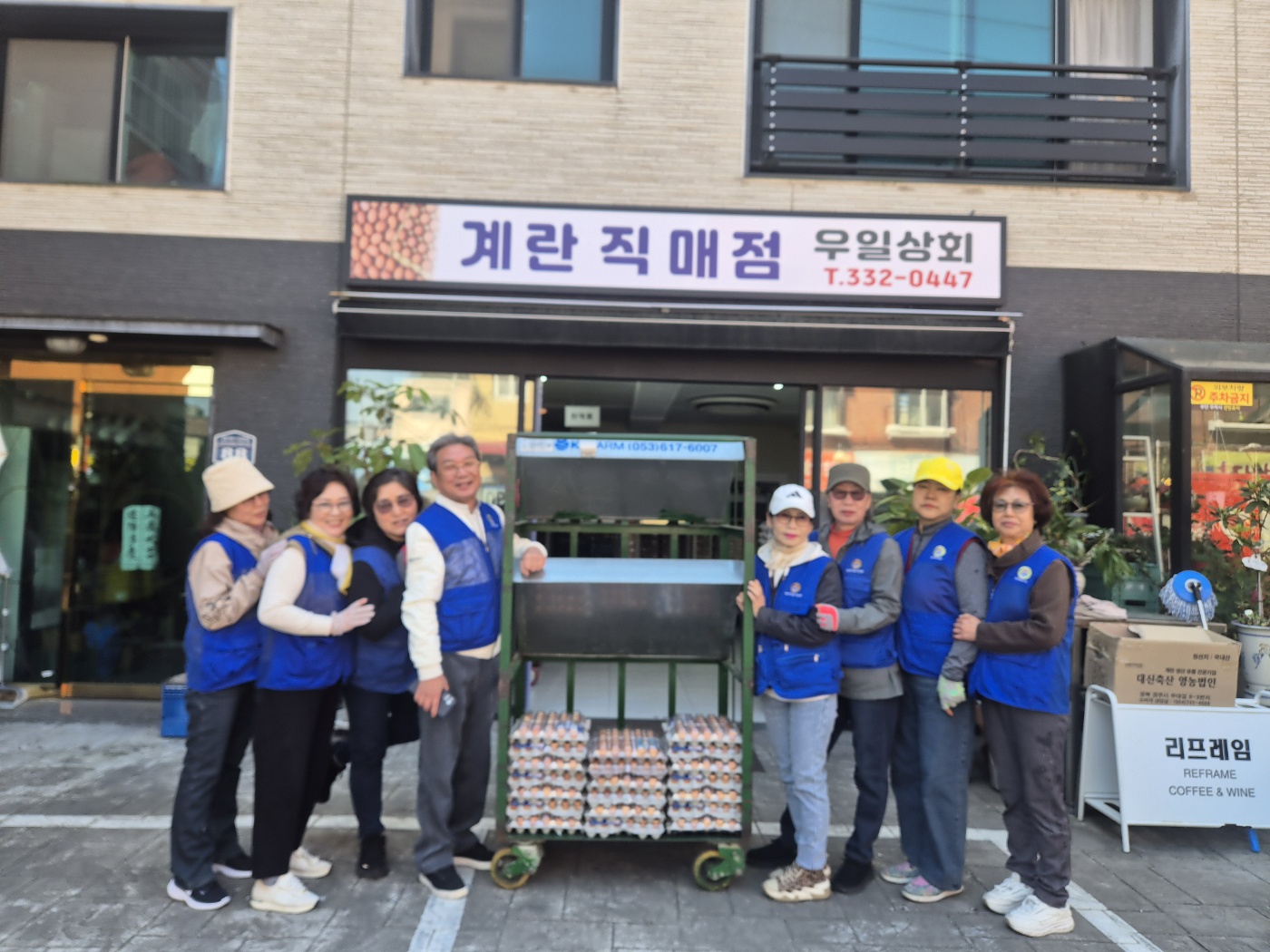 부산 북구 구포1동 바르게살기운동위원회, 4월에도 ‘꼬꼬댁 안심알’ 사업으로 이웃 안부 확인