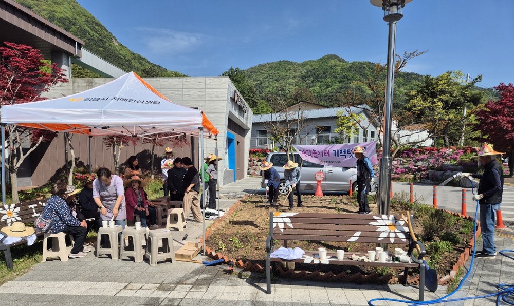 정읍시치매안심센터, 텃밭 정원 활용‘야외 치유 프로그램’운영
