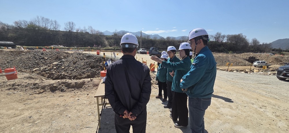 거창군, 김현미 군수권한대행 여름철 자연재난 위험지역 현장 점검
