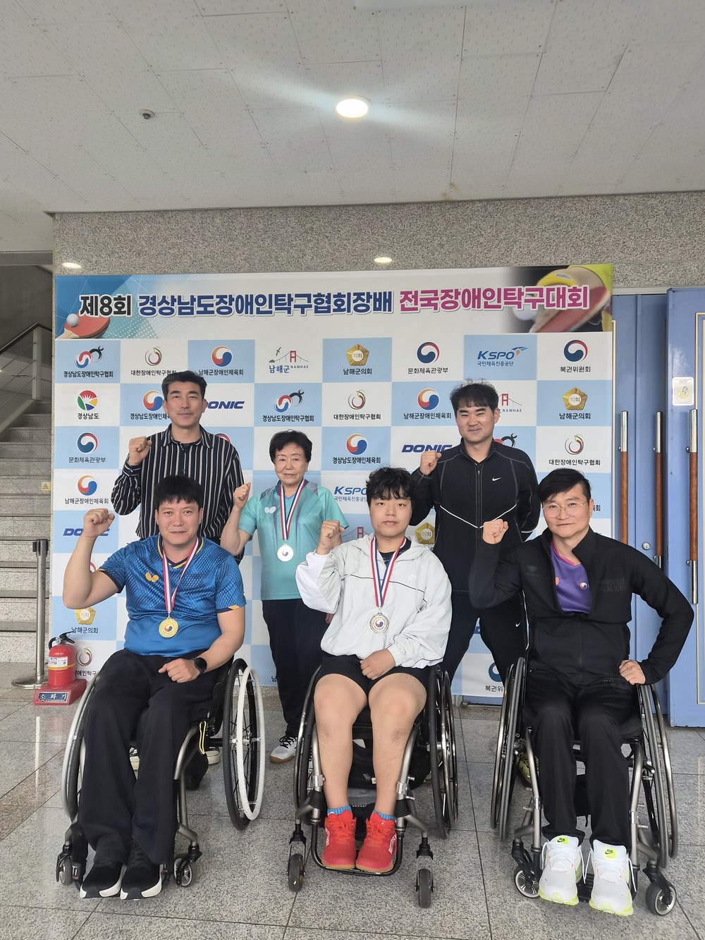 장수군 장애인탁구단, 전국대회서 금1·은2 쾌거