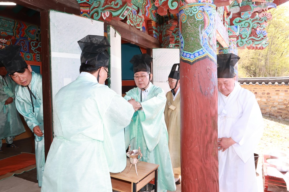 의령 태암서원 춘기대제 봉행