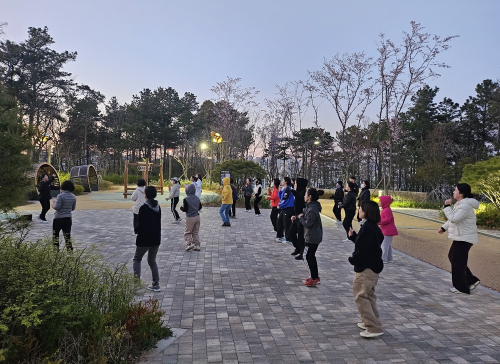 광주 서구, 생활 에어로빅으로 건강생활 지원