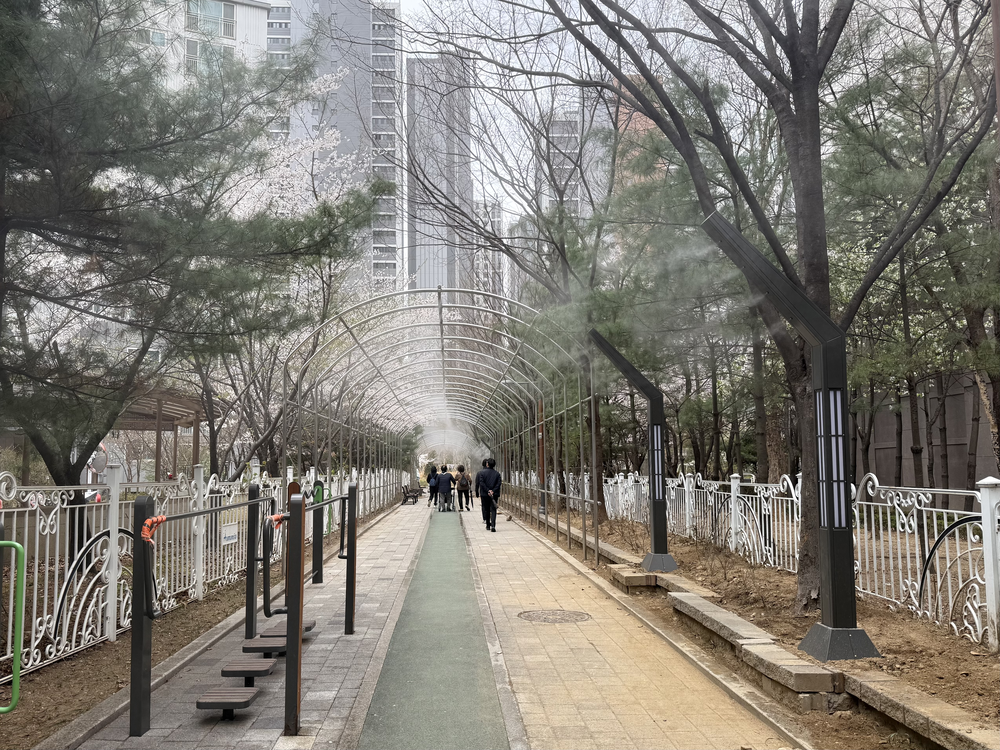 인천 동구, 폭염 대비 ‘쿨링포그’ 설치 완료