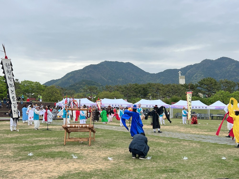 합천밤마리오광대보존회, 제43회 경남민속예술축제 은상 수상 쾌거