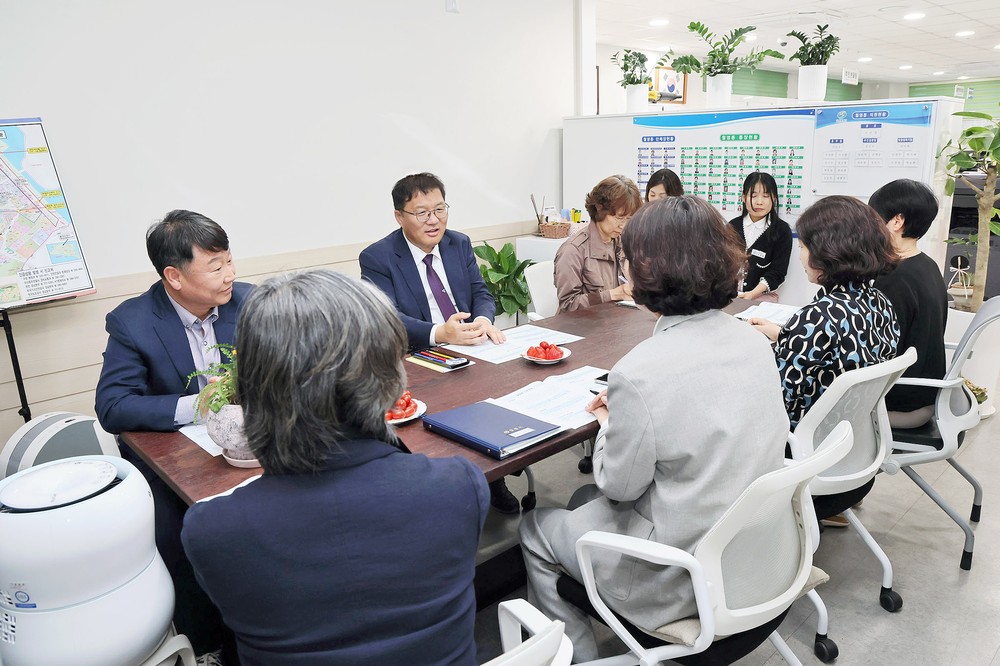 장금용 창원특례시장 권한대행, 통합돌봄 추진상황 점검 및 현장 애로사항 청취